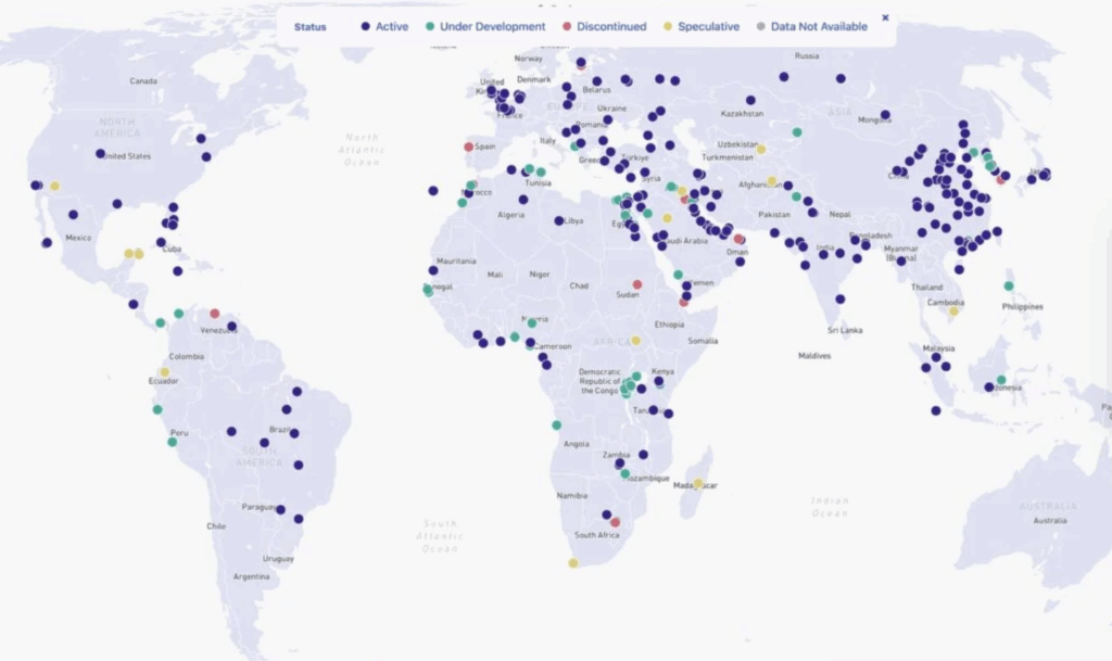 Zrzut ekranu z mapy nowych miast Adrianople, Źródło