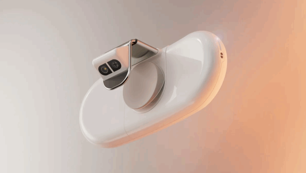 Dekota wykorzystuje „dyskretną optykę”, aby zobaczyć zawartość muszli klozetowej.