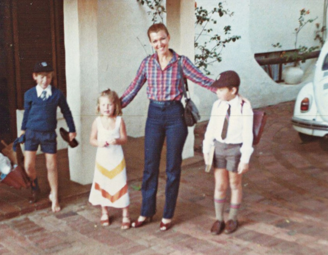 Maye Haldeman została później matką trójki dzieci: Elona, Kimbala i Toski.